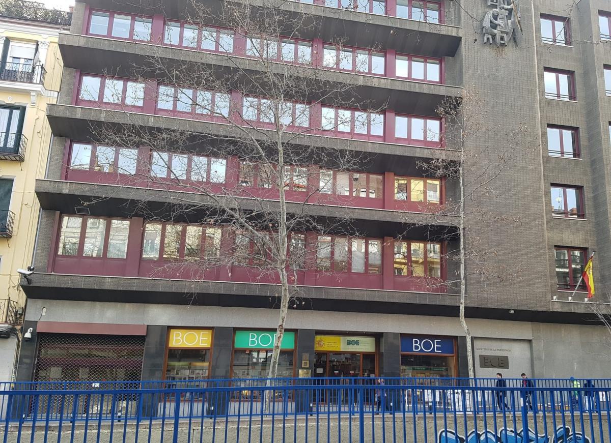 Sede del BOE en Madrid