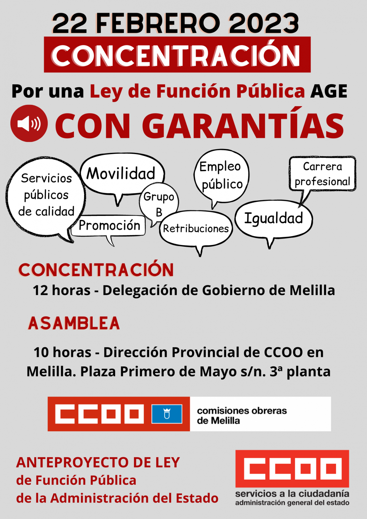 Concentracin en Melilla