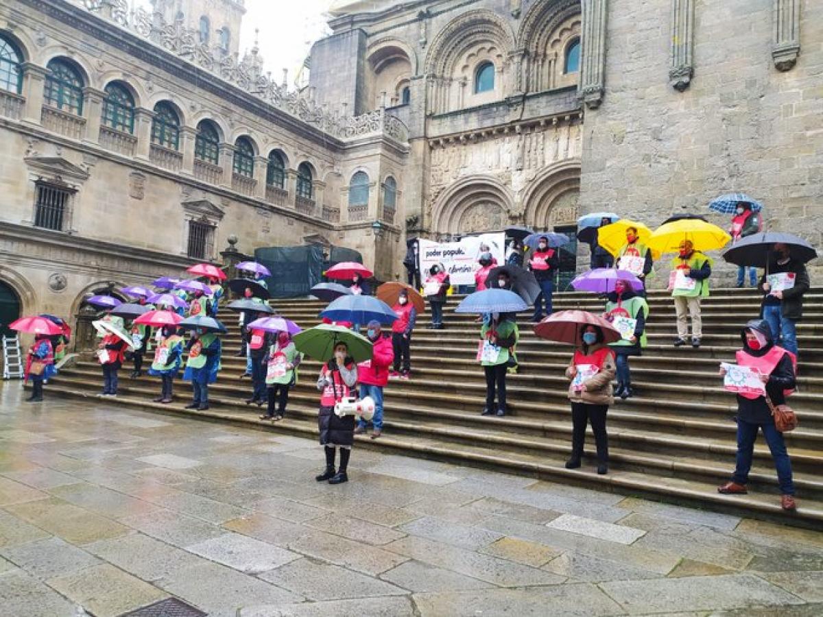 Protesta 11F en Galicia