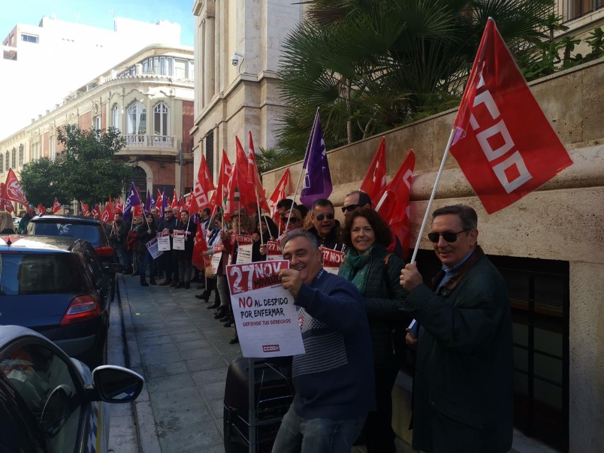 27 de noviembre #NoAlDespidoPorEnfermar