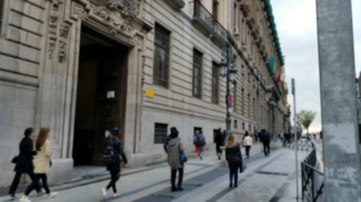 Sede del Ministerio de Hacienda en calle Alcal