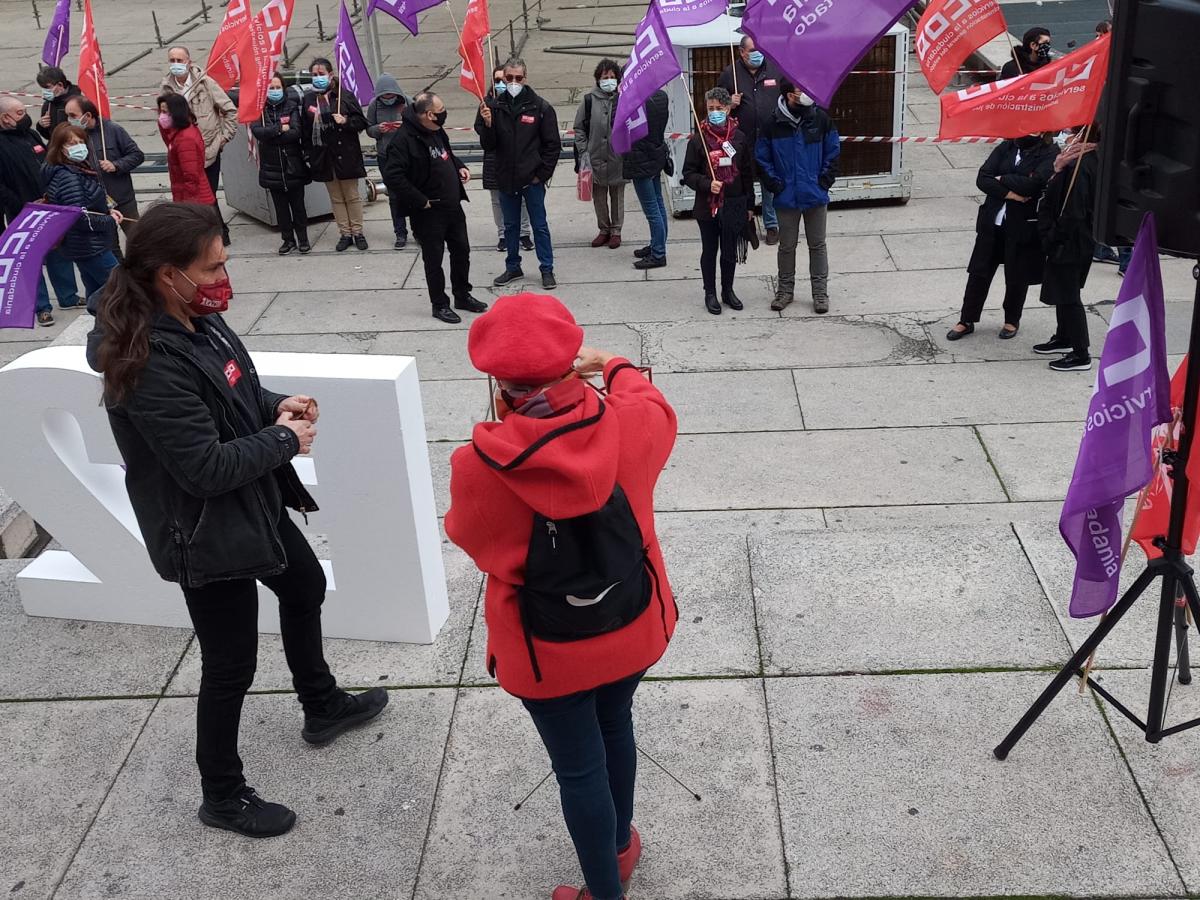Concentracin 29N en el Museo Reina Sofa