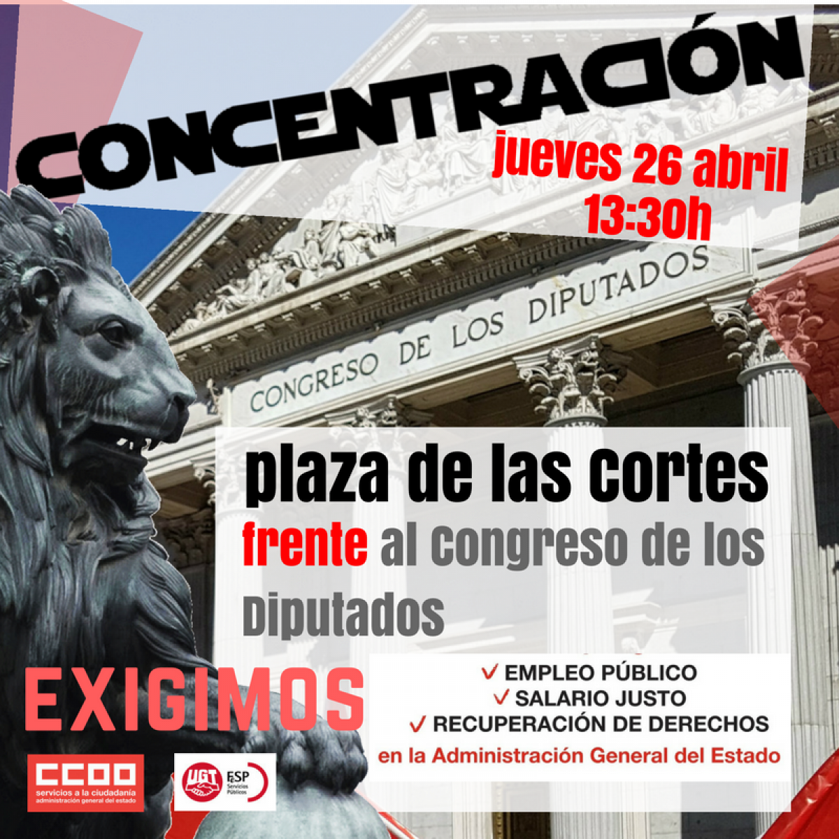 Concentracin el 26 de abril de 2018