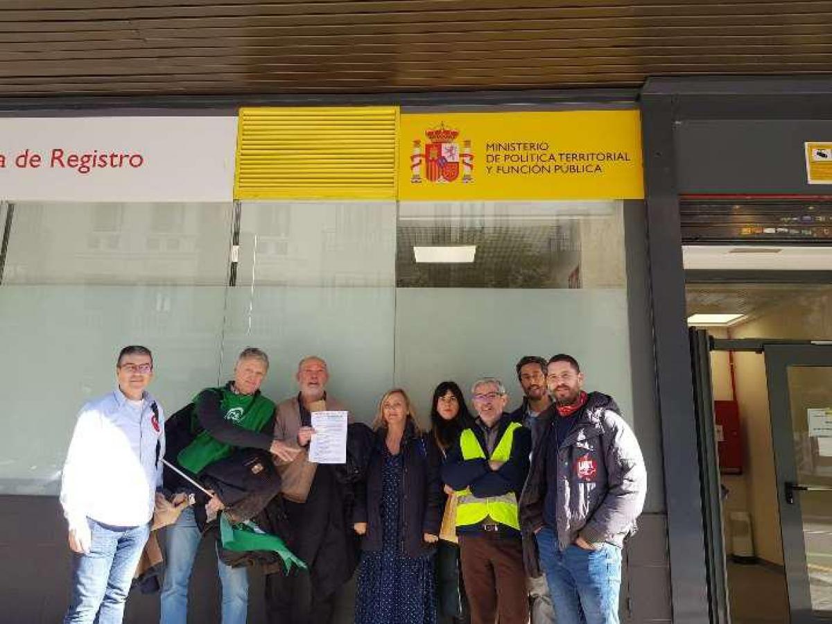 Inspeccin de Trabajo y Seguridad Social: concentracin en Madrid