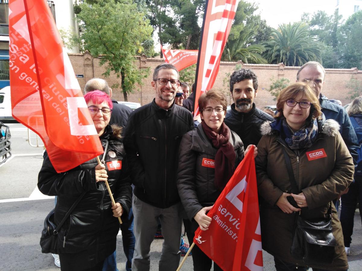 Concentracin 7N #AhoraCumple en la Secretara de Estado de Funcin Pblica