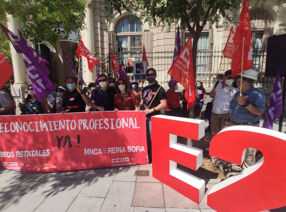 Accin reivindicativa de CCOO en Funcin Pblica #26J