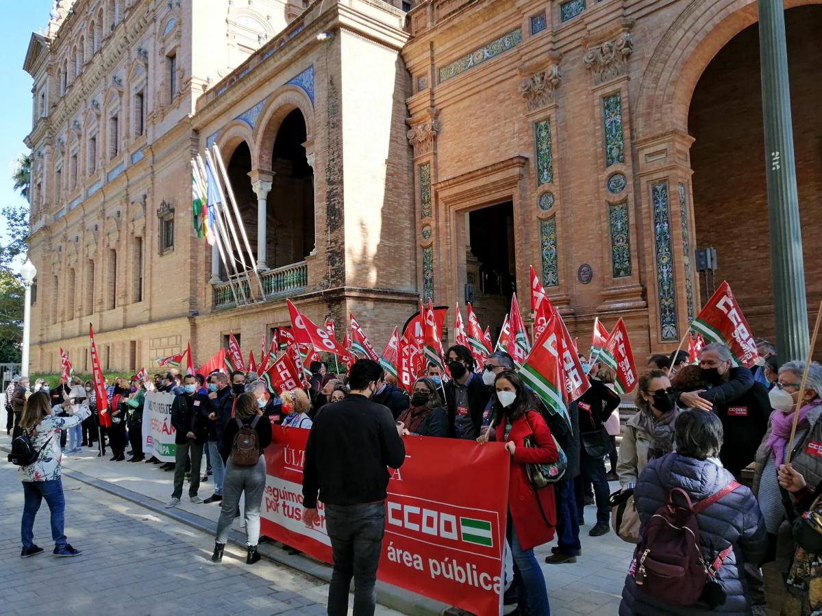 CCOO exige el cumplimiento de los acuerdos y la recuperacin de la negociacin en el rea pblica.