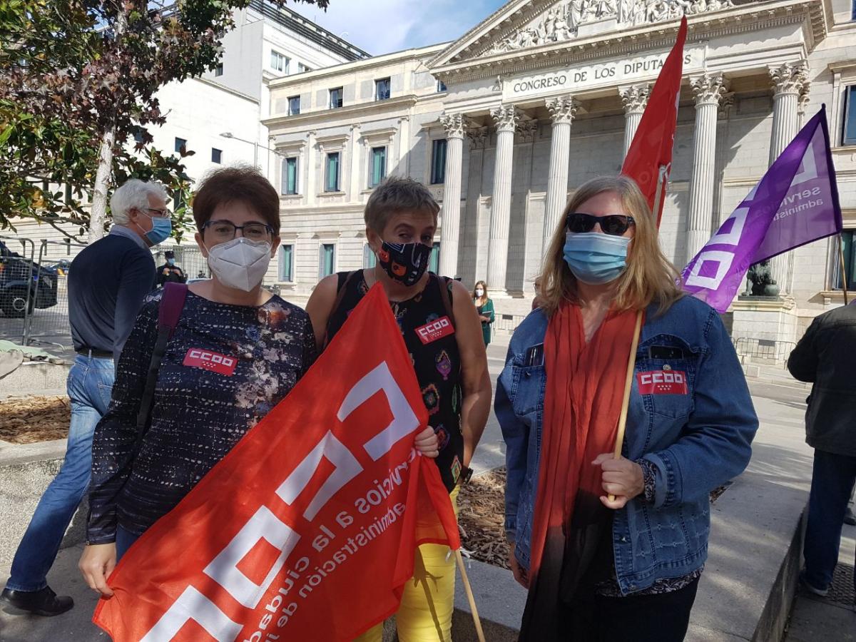 #CumpleSinRecortes. Concentracin Madrid 8 oct 2020
