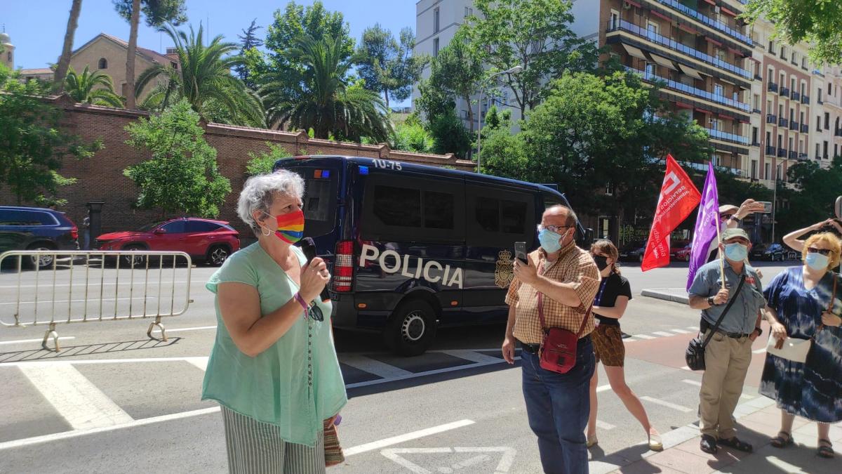 Concentracin en Funcin Pblica, Madrid. 5 de julio de 2021.