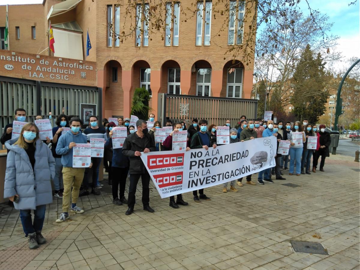 Movilizaciones #23M en CSIC.