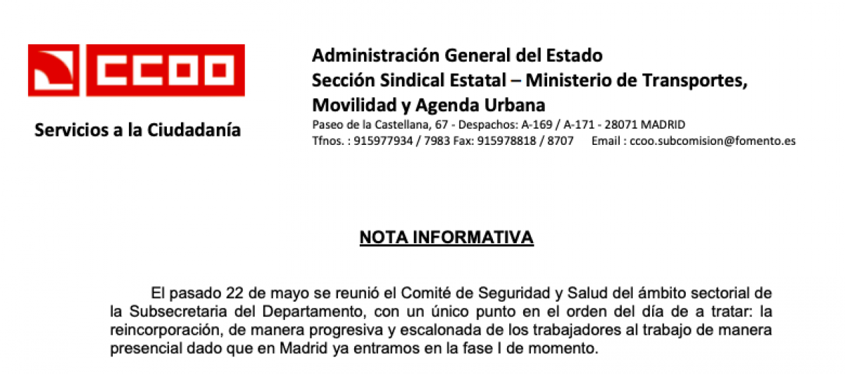 Nota Informativa