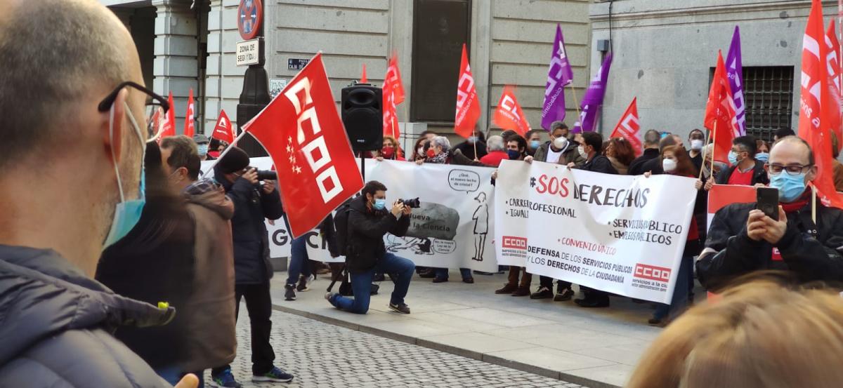 CCOO exige el cumplimiento de los acuerdos y la recuperacin de la negociacin en el rea pblica.
