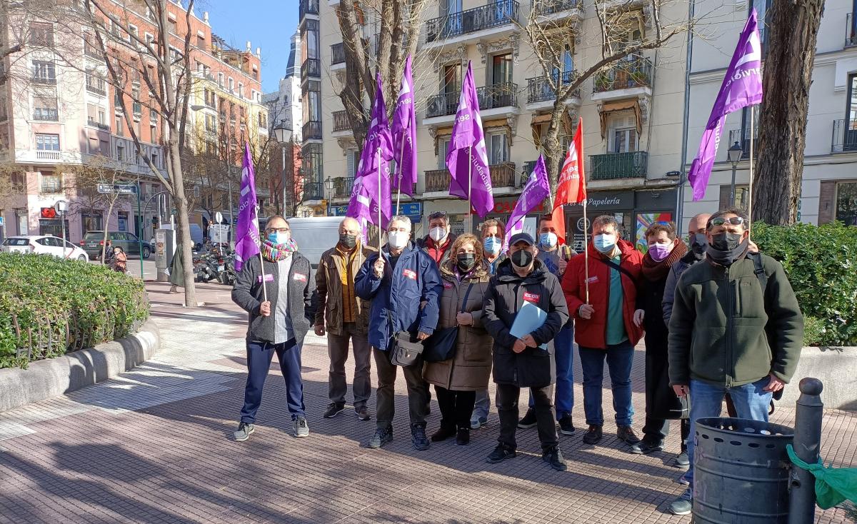 CCOO defendiendo derechos y negociacin colectiva ante Funcin Pblica (SSE de Defensa).