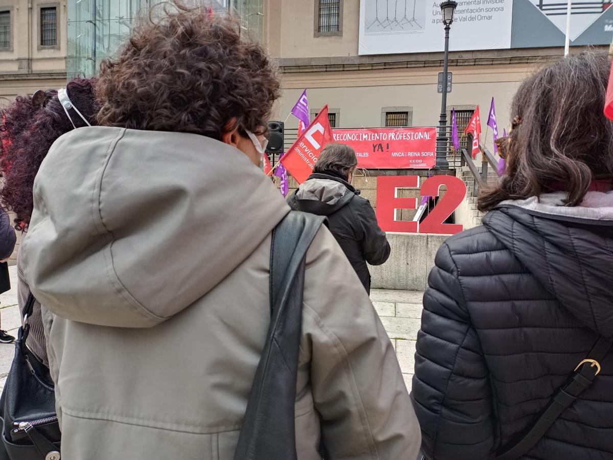 Concentracin 29N en el Museo Reina Sofa