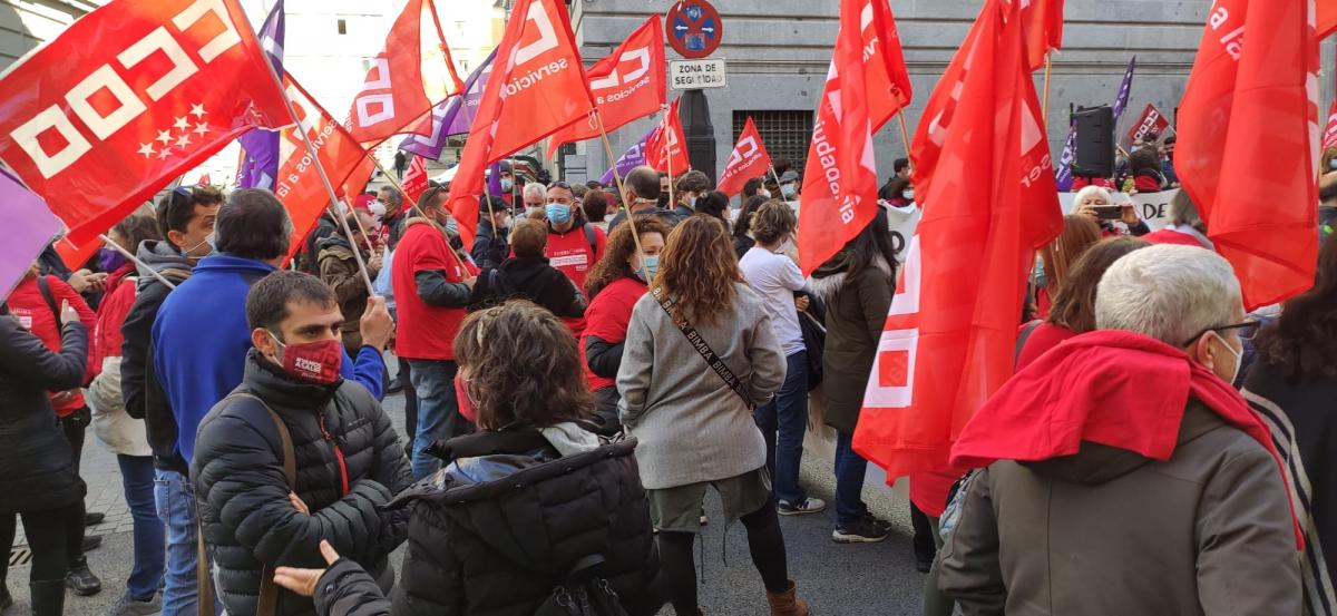 CCOO exige el cumplimiento de los acuerdos y la recuperacin de la negociacin en el rea pblica.