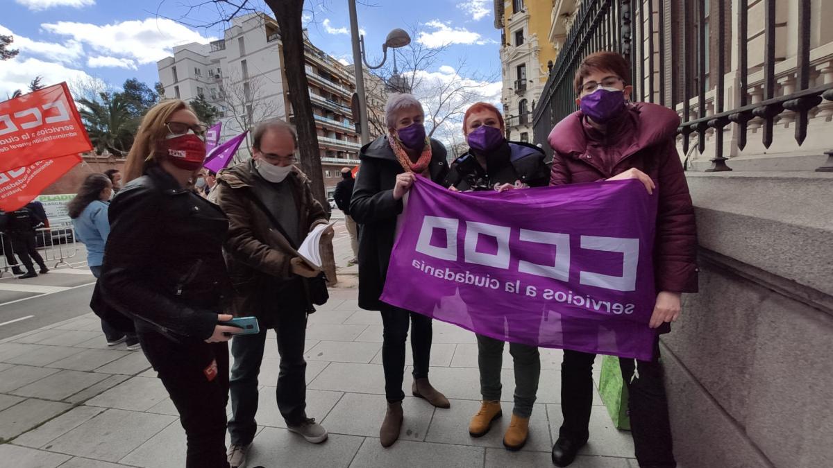 Concentracin de CCOO en Funcin Pblica
