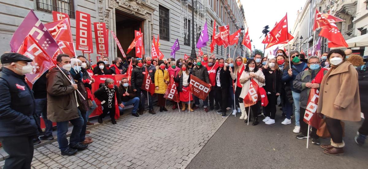 CCOO exige el cumplimiento de los acuerdos y la recuperacin de la negociacin en el rea pblica.