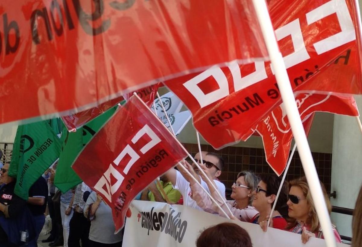 Concentracin de delegados y delegadas en Murcia