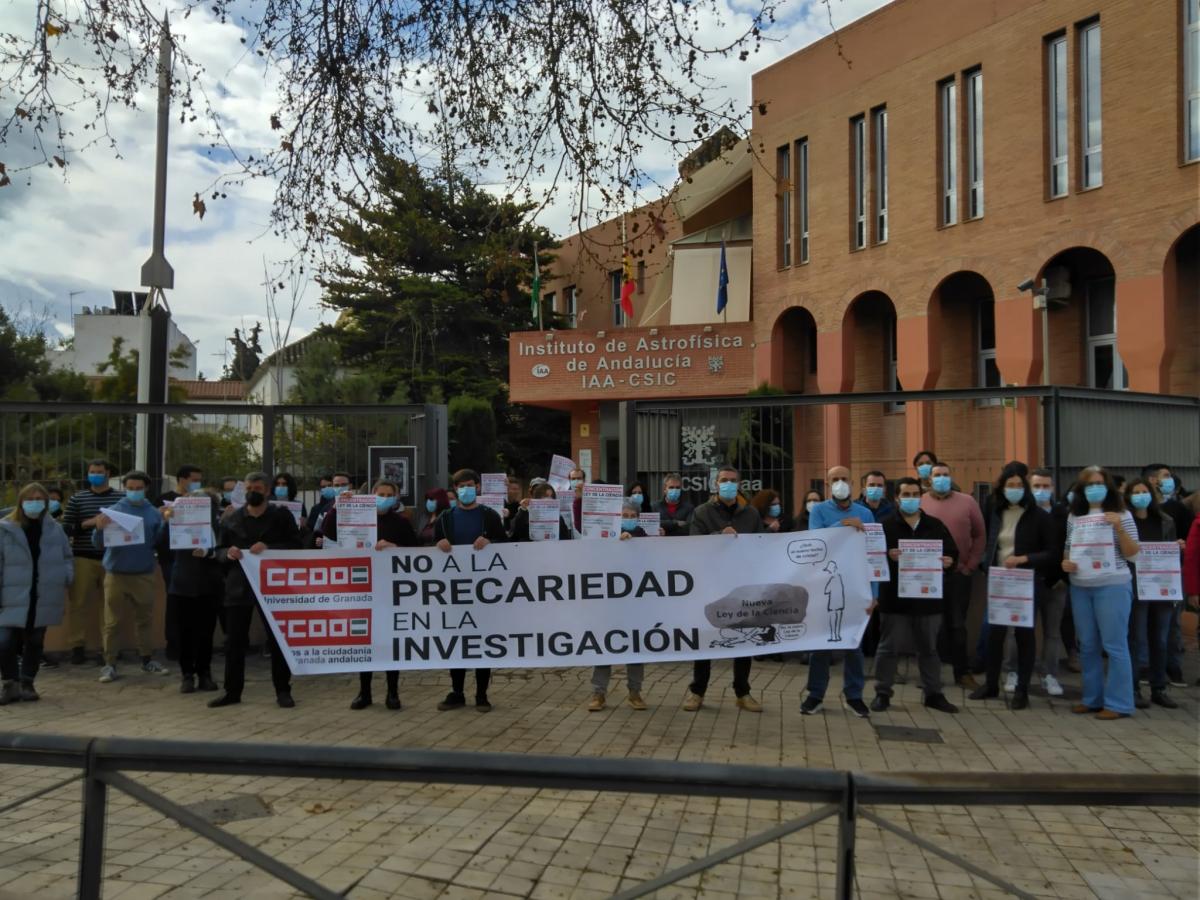 Movilizaciones #23M en CSIC.