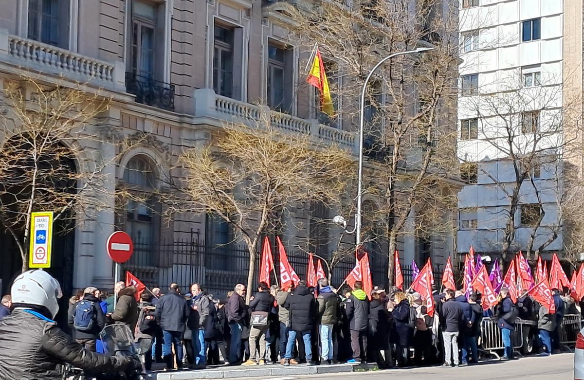 Concentracin #LFPAGE ante la Secretara de Estado de la Funcin Pblica