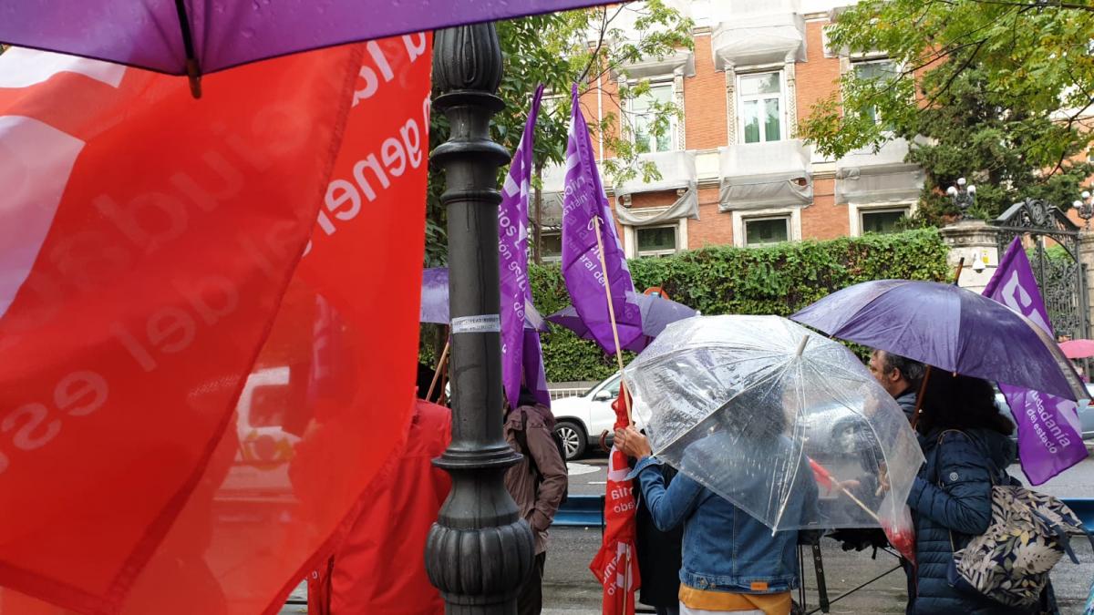 Concentracin de CCOO 17O frente al Ministerio de Poltica Territorial y Funcin Pblica