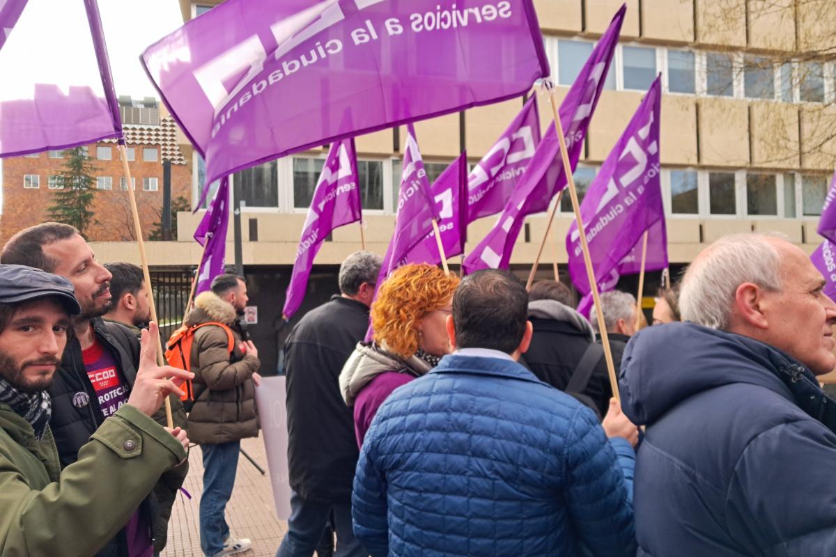 Concentracin 8M ante la Direccin General de Funcin Pblica