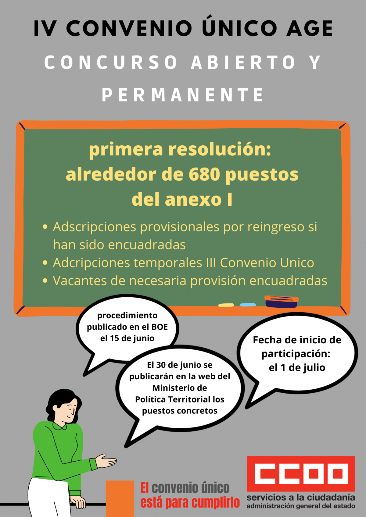 Concurso abierto y permanente del IV CUAGE.
