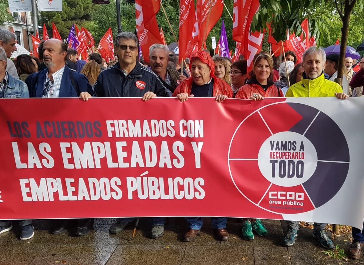 Concentracin de hoy, 17 de Octubre, frente al Ministerio de Poltica Territorial y Funcin Pblica