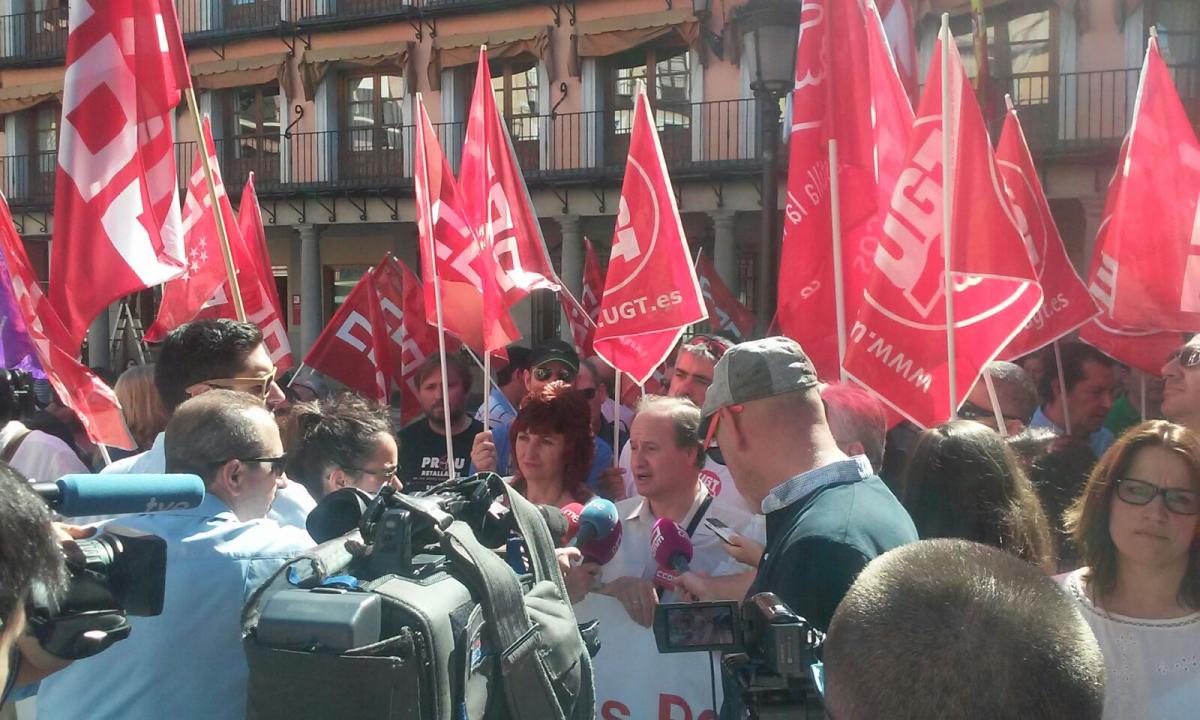 xito de la concentracin por la mejora de los Servicios Pblicos en la AGE