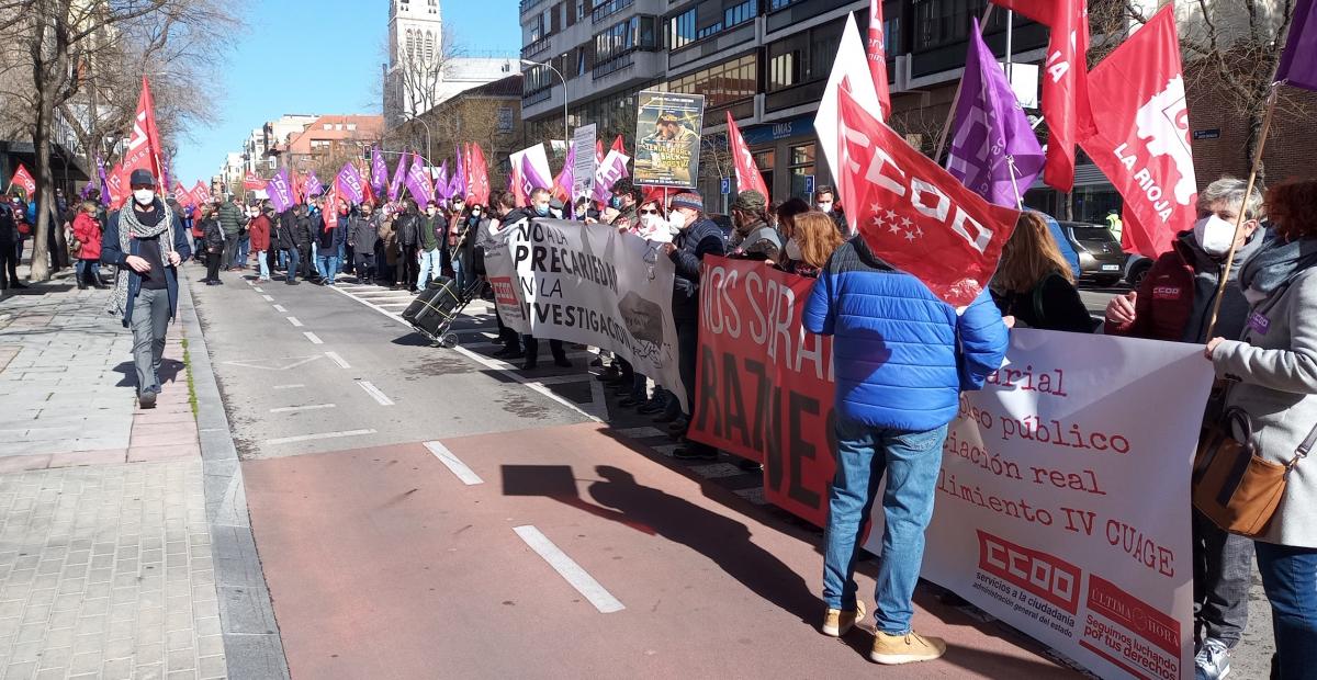 Concentracin final de la Manifestacin #NosSobranRazones en la AGE