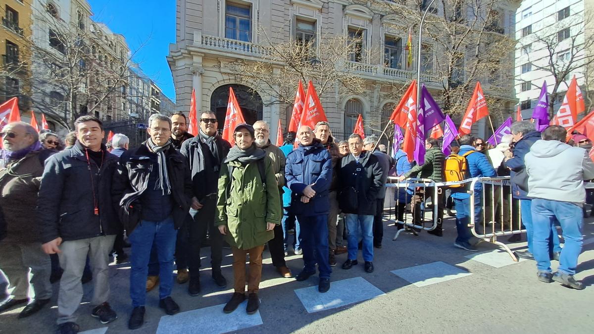 Concentracin #LFPAGE ante la Secretara de Estado de la Funcin Pblica
