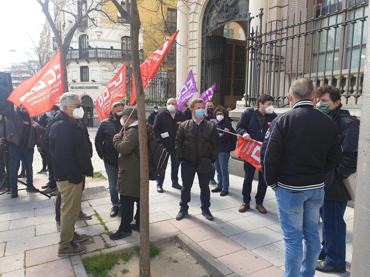 Concentracin de CCOO en Funcin Pblica