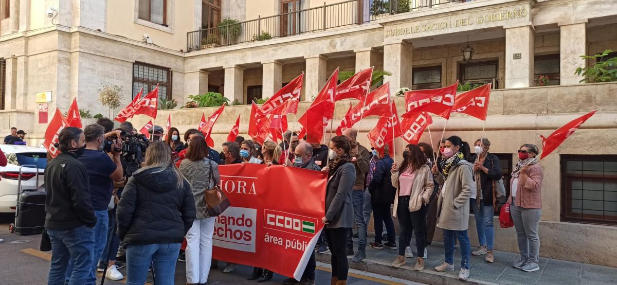 CCOO exige el cumplimiento de los acuerdos y la recuperacin de la negociacin en el rea pblica.