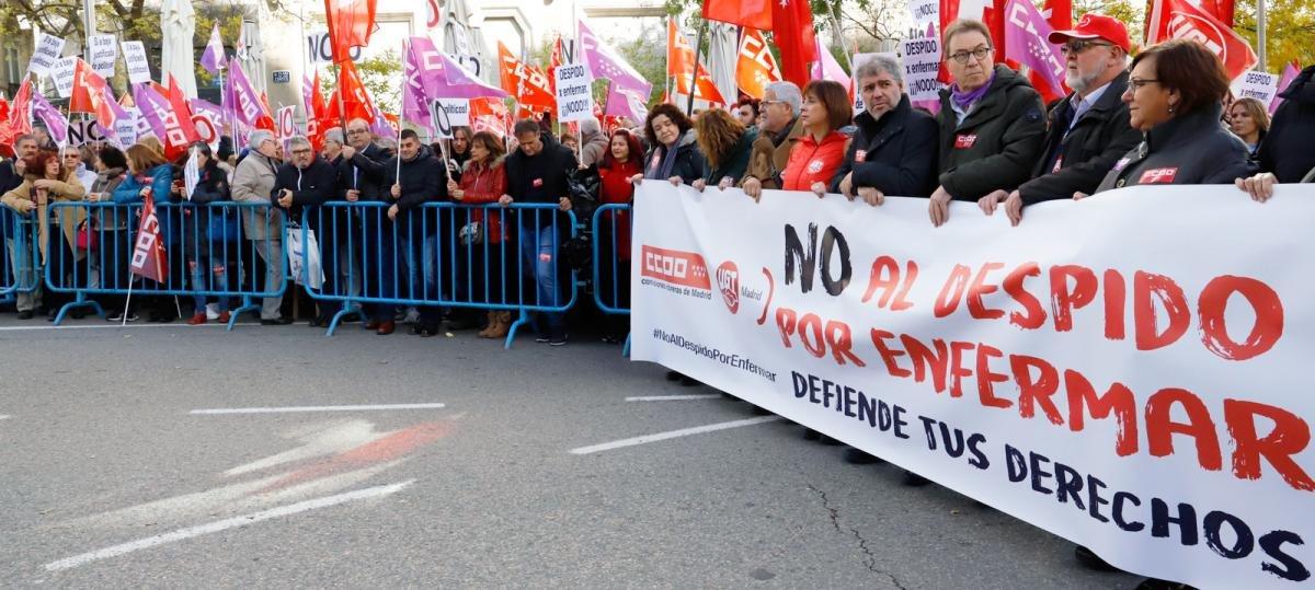 27 de noviembre #NoAlDespidoPorEnfermar