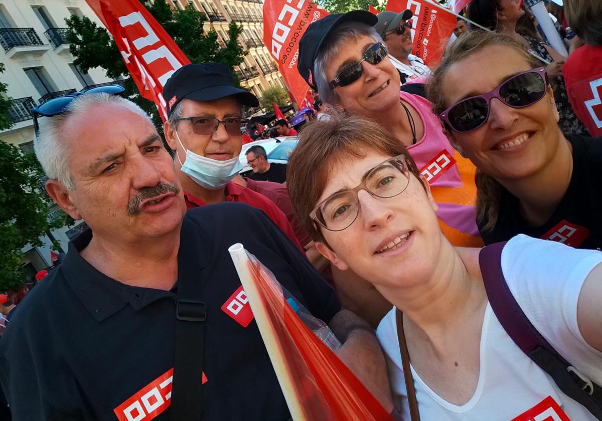 Acto en Madrid de negociadores y negociadoras laborales de CCOO y UGT #SalarioOConflicto