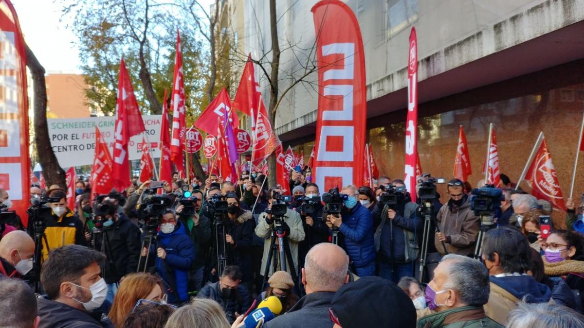 #PatronalPaga (foto @CCOO)