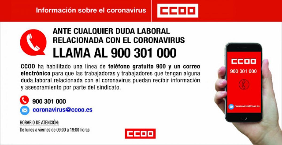 Telfono CCOO
