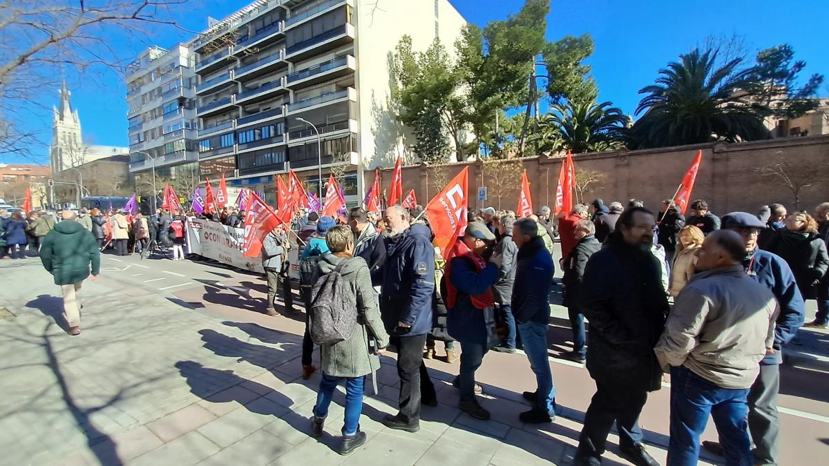 Concentracin #LFPAGE ante la Secretara de Estado de la Funcin Pblica