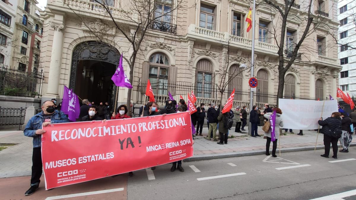 Concentracin de CCOO en Funcin Pblica