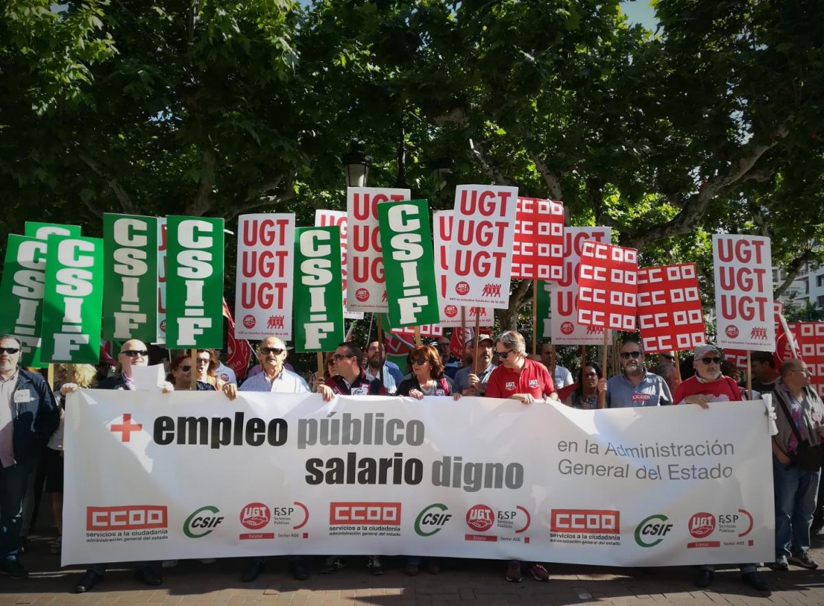 Concentracin en Logroo (14/6/2018)