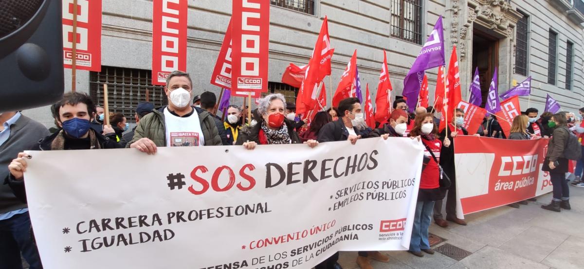 CCOO exige el cumplimiento de los acuerdos y la recuperacin de la negociacin en el rea pblica.