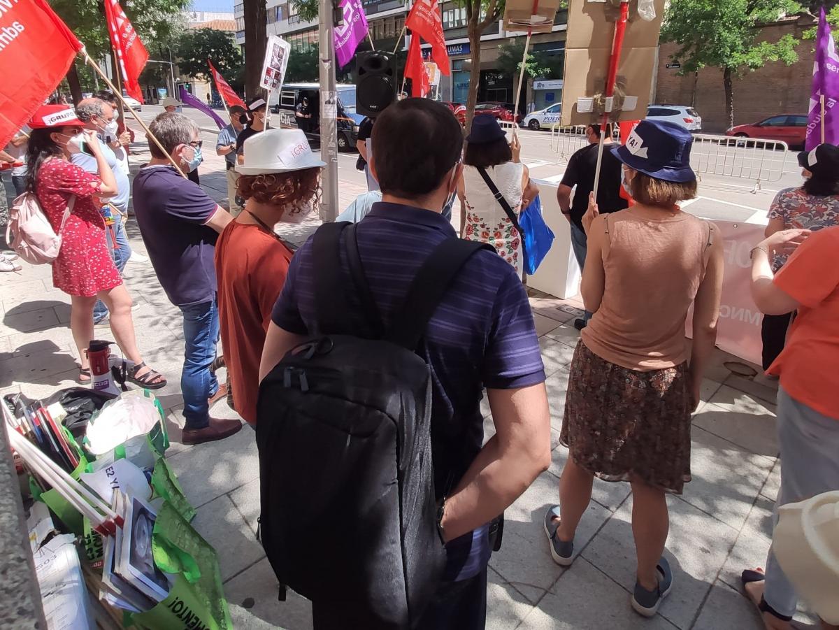 Accin reivindicativa de CCOO en Funcin Pblica #26J