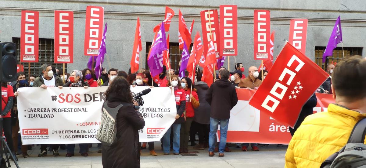 CCOO exige el cumplimiento de los acuerdos y la recuperacin de la negociacin en el rea pblica.