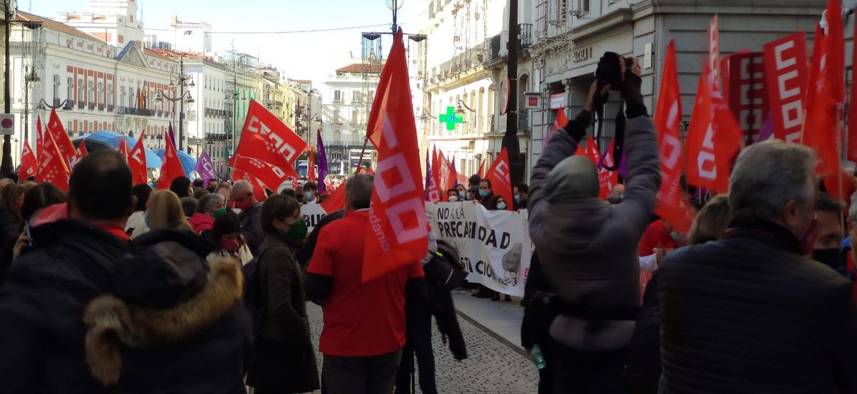 CCOO exige el cumplimiento de los acuerdos y la recuperacin de la negociacin en el rea pblica.