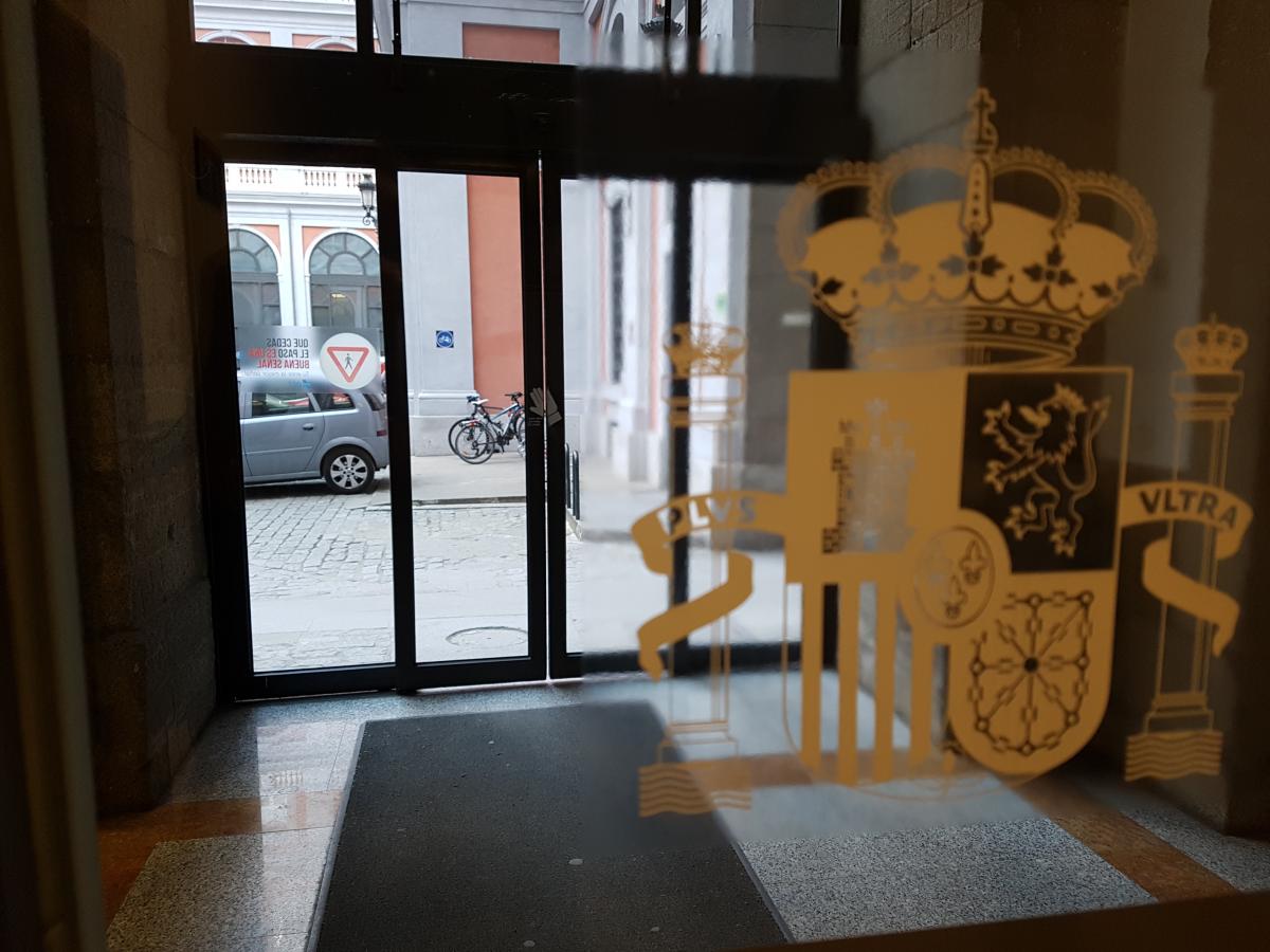 Interior de la sede del Ministerio de Hacienda en Madrid