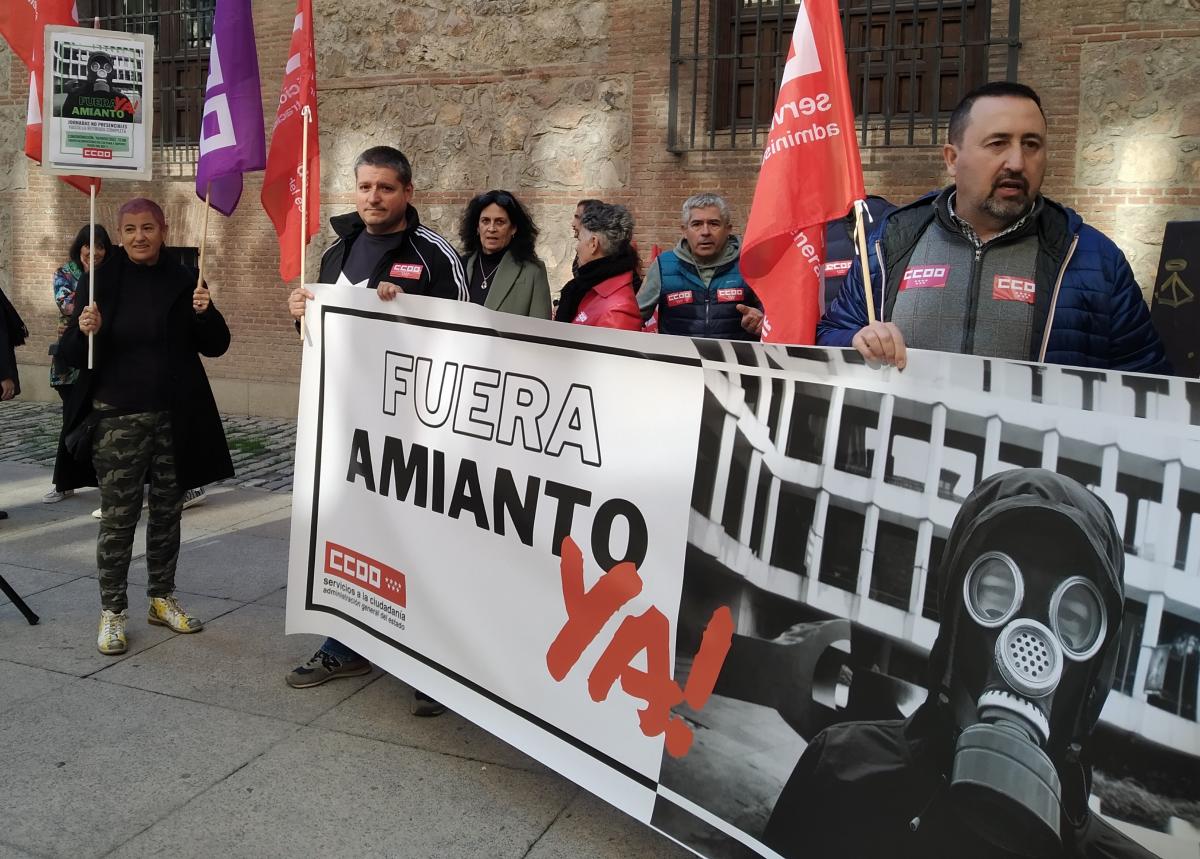 Segunda concentracin frente al edificio del Ministerio de Cultura y Deporte