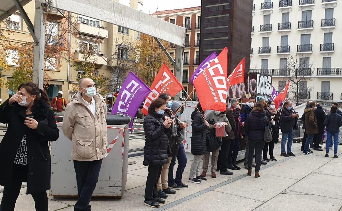 Concentracin 29N en el Museo Reina Sofa