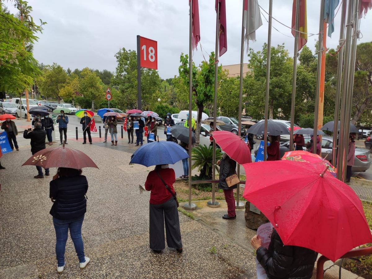 Concentracin contra la reforma de la Ley de Ciencia (Murcia).