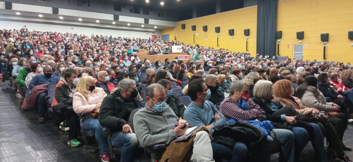 Asamblea del 5 de noviembre de 2021 de delegados y delegadas en CCOO