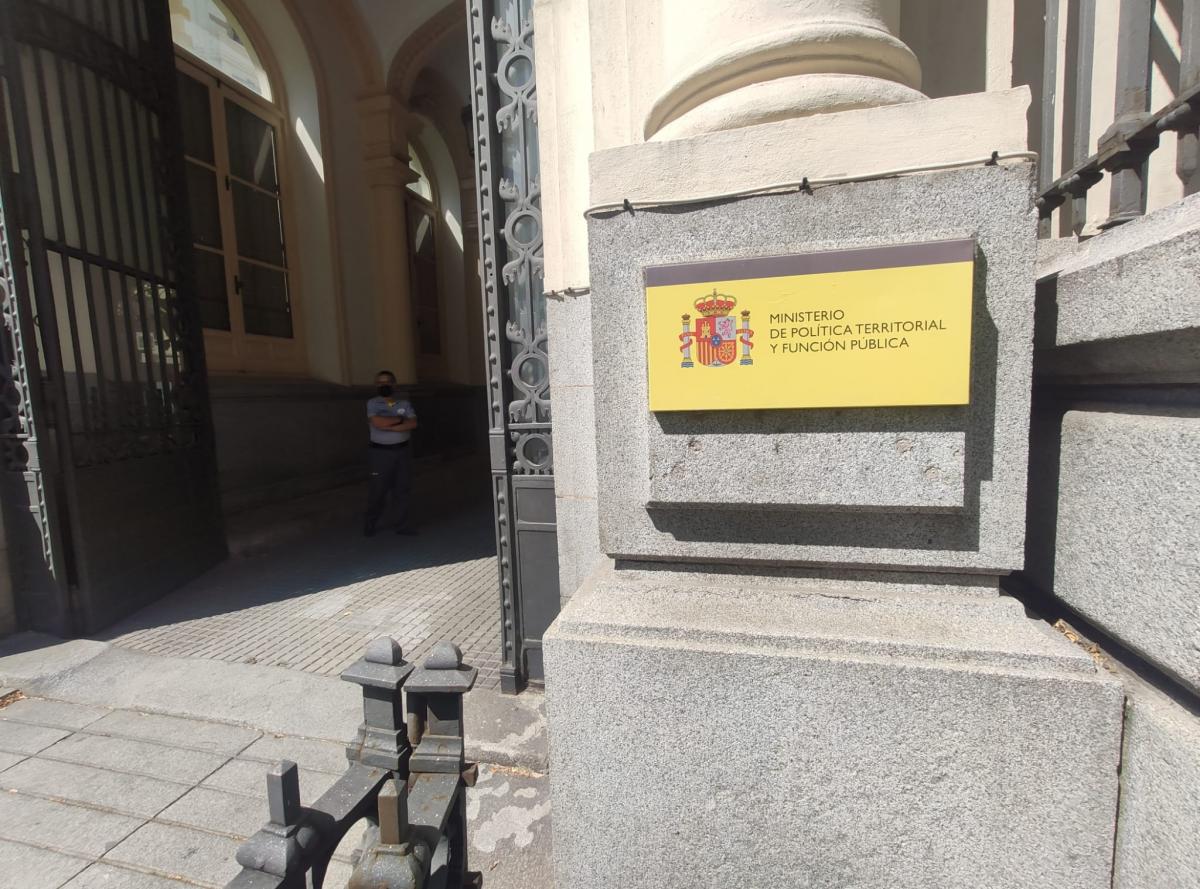 Sede de Funcin Pblica en Madrid.